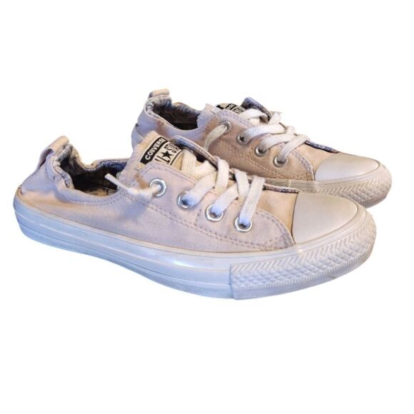 Converse CTAS Light Pink White Shoreline Slip On Sneakers Size 8 - Picture 3 of 11